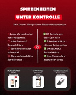 📈 Spitzenzeiten entscheiden heute über Effizienz, Umsatz und Gästeerlebnis.

Wenn viele Bestellungen gleichzeitig eingehen, geraten klassische Abläufe schnell an ihre Grenzen: lange Wartezeiten, hoher Druck auf das Team und unnötiger Stress im Betrieb.

Genau dort machen digitale Bestellprozesse den Unterschied. ⚡

Mit ORDERMONKEY bestellen Gäste direkt selbst – schnell, intuitiv und ohne unnötige Wartezeiten:
📱 via QR-Bestellapp direkt vom Tisch
🖥️ über Selforder-Kiosks
💳 mit integriertem Payment-Flow

Das Ergebnis:
✅ Schnellere Abläufe während Spitzenzeiten
✅ Entlastung für Service & Küche
✅ Mehr Durchsatz ohne zusätzlichen Stress
✅ Kürzere Wartezeiten für Gäste
✅ Ein moderneres Gästeerlebnis

Gerade bei hoher Auslastung entscheidet nicht nur das Essen oder der Service – sondern wie effizient der gesamte Bestellprozess funktioniert.

ORDERMONKEY verbindet Selfordering, Payment und digitale Bestellprozesse zu einem klaren Flow, der auch bei hoher Frequenz stabil bleibt. 🚀

👉 Buche jetzt deine unverbindliche Demo und entdecke, wie moderne Bestellprozesse Spitzenzeiten entspannter, effizienter und profitabler machen.