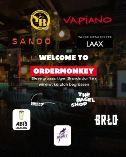 🚀 Welcome to ORDERMONKEY 📲⚡

Der Juni war geprägt von spannenden Go-Lives und vielen erfolgreichen Onboardings – genau so macht Wachstum Spass. 🚀

Wir freuen uns sehr, dass wir zahlreiche neue grossartige Brands und Konzepte bei ORDERMONKEY onboarden durften – von internationalen Food-Brands über Sport und Tourismus bis hin zu modernen Gastro-Konzepten in der Schweiz und Deutschland. 🤝

Mit dabei:
⚽ @bscyb_offiziell 
⛷️ @laax @flims_laax 
🍝 @vapiano_schweiz 
🍔 @sando.burger 
🍺 @brlobeer 
🥯 @thebagelshopzurich 
🥙 @abisluzern 
🍜 @brickny.europe.recruit 
🫐  @oakberrych 

Was all diese Projekte verbindet?
Sie setzen auf digitale Bestellprozesse, die Gäste einfacher bestellen lassen, Teams entlasten und Abläufe im Alltag effizienter machen.

Ob Selforder-Kiosks, QR-Bestellapp, Payment oder direkte POS-Integration – ORDERMONKEY passt sich an unterschiedliche Konzepte, Standorte und Anforderungen an.

📈 Das Ergebnis:
Mehr Flexibilität, klarere Prozesse und ein Bestellerlebnis, das zu modernen Gastronomiebetrieben passt.

Danke an alle neuen Partner für das Vertrauen. Wir freuen uns sehr, euch auf diesem Weg begleiten zu dürfen. 🚀